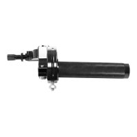Alu CNC Schnellgasgriff Schwarz für Simson S51, S50, S53 S83 Rennsport für DDR Berliner, Mikuni, andere Vergaser Cross Motorcross Tuning Enduro universal