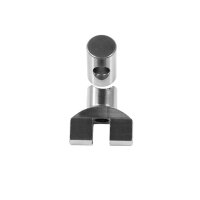 Eloxierte Tuning Verstellschraube silber für Simson S51 S50 KR51 Schwalbe SR50 S53 Star Sperber Habicht Stellmutter Bremse Bremsgestänge Bremsstange