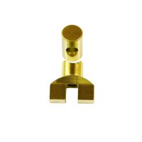 Eloxierte Tuning Verstellschraube gold für Simson S51 S50 KR51 Schwalbe SR50 S53 Star Sperber Habicht Stellmutter Bremse Bremsgestänge Bremsstange