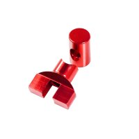Eloxierte Tuning Verstellschraube rot für Simson S51...