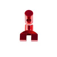 Eloxierte Tuning Verstellschraube rot für Simson S51 S50 KR51 Schwalbe SR50 S53 Star Sperber Habicht Stellmutter Bremse Bremsgestänge Bremsstange