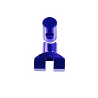 Eloxierte Tuning Verstellschraube blau für Simson S51 S50 KR51 Schwalbe SR50 S53 Star Sperber Habicht Stellmutter Bremse Bremsgestänge Bremsstange