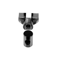 Eloxierte Tuning Verstellschraube schwarz für Simson S51 S50 KR51 Schwalbe SR50 S53 Star Sperber Habicht Stellmutter Bremse Bremsgestänge Bremsstange