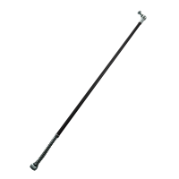Tuning Bremsstange schwarz eloxiert mit Kugelkopf...