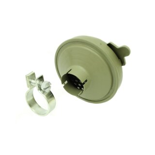 Luftfilter mit Schelle für Simson SR2 SR 2 E SR1 am Vergaser grau