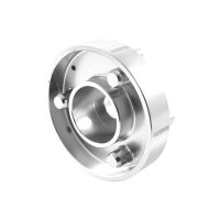 CNC Mitnehmer silber, Alu Natur hinten Antriebsritzel geschraubt für Simson S51 S50 KR51 Schwalbe Star Sperber Habicht Duo verschiedene Kettenräder möglich
