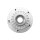 CNC Mitnehmer silber, Alu Natur hinten Antriebsritzel geschraubt für Simson S51 S50 KR51 Schwalbe Star Sperber Habicht Duo verschiedene Kettenräder möglich