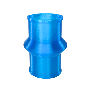 3D Druck Ansaugmuffe strömungsoptimiert, blau 30mm/30mm für Simson S51 S50 S70 S53 S83 Ansaugschlauch Standard Vergaser 3D Druck
