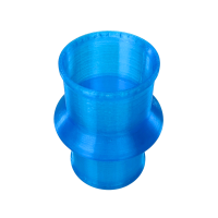 3D Druck Ansaugmuffe strömungsoptimiert, blau 30mm/30mm für Simson S51 S50 S70 S53 S83 Ansaugschlauch Standard Vergaser 3D Druck