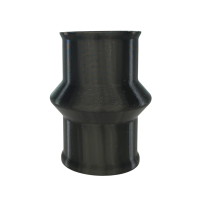 3D Druck Ansaugmuffe strömungsoptimiert, schwarz...