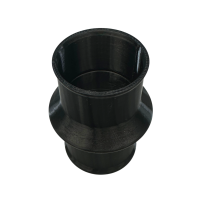 3D Druck Ansaugmuffe strömungsoptimiert, schwarz 30mm/30mm für Simson S51 S50 S70 S53 S83 Ansaugschlauch Standard Vergaser 3D Druck