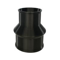 3D Druck Ansaugmuffe strömungsoptimiert, schwarz...