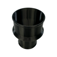 3D Druck Ansaugmuffe strömungsoptimiert, schwarz 30mm 40mm für Simson S51 S50 S70 S53 S83 Ansaugschlauch Vergaser 30mm 40mm 30/40mm Standard Vergaser, Tuning Herz 3D Druck