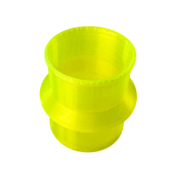 3D Druck Ansaugmuffe strömungsoptimiert, neon gelb 40mm/43mm für Simson S51 S50 S70 S53 S83 Mikuni Vergaser Ansaugschlauch
