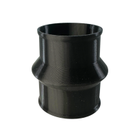 3D Druck Ansaugmuffe strömungsoptimiert, schwarz...