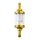 CNC Benzinfilter gold eloxiert 6mm 7mm 8mm für Simson S50 S51 S70 S53 SR50 Spatz Star Sperber Habicht MZ ETZ TS ES ETS 125 150 NSU Max Lux Kreidler Hercules Tuning Filter