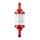 CNC Benzinfilter rot eloxiert 6mm 7mm 8mm für Simson S50 S51 S70 S53 SR50 Spatz Star Sperber Habicht MZ ETZ TS ES ETS 125 150 NSU Max Lux Kreidler Hercules Tuning Filter