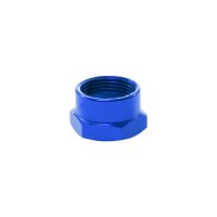 Tuning CNC Alu Benzinhahn Mutter blau eloxiert für Simson S51 S50 S70 SR50 KR51 Schwalbe Star Sperber Duo MZ ETZ TS ES 125 1250 250 M16x1,0 Überwurfmutter