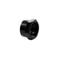 Tuning CNC Alu Benzinhahn Mutter schwarz eloxiert für Simson S51 S50 S70 SR50 KR51 Schwalbe Star Sperber Duo MZ ETZ TS ES 125 1250 250 M16x1,0 Überwurfmutter