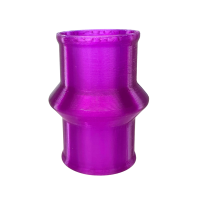 3D Druck Ansaugmuffe strömungsoptimiert, lila...