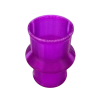 3D Druck Ansaugmuffe strömungsoptimiert, lila 30mm/30mm für Simson S51 S50 S70 S53 S83 BVF AMAL Vergaser Ansaugschlauch