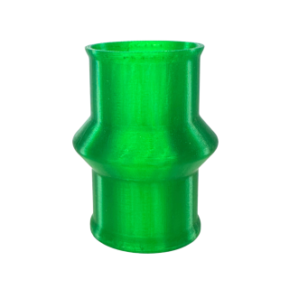 3D Druck Ansaugmuffe strömungsoptimiert, Dunkelgrün 30mm/30mm für Simson S51 S50 S70 S53 S83 Ansaugschlauch Vergaser 30mm 40mm Standard Vergaser