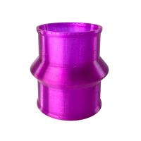 3D Druck Ansaugmuffe strömungsoptimiert, lila...