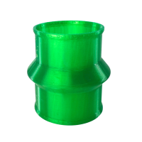 3D Druck Ansaugmuffe strömungsoptimiert, grün...