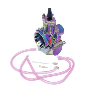 Flachschieber Vergaser 34mm Rainbow für Simson S50 S83 S51 S70 S53 Star Schwalbe MTX130 Motor Tuning Rennvergaser