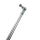Tuning Bremsstange silber eloxiert mit Kugelkopf für Simson KR51/2 Schwalbe + lange Schwinge S51 S53 S50 S60 S70 500mm