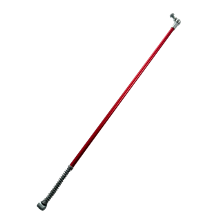 Tuning Bremsstange rot eloxiert mit Kugelkopf für Simson KR51/2 Schwalbe + lange Schwinge S51 S53 S50 S60 S70 500mm