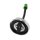 Tuning Tankdeckel 40mm chrom + Entlüftung grün eloxiert für Simson S50 S51 SR50 KR51 Schwalbe