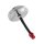 Tuning Tankdeckel 40mm chrom + Entlüftung rot eloxiert für Simson S50 S51 SR50 KR51 Schwalbe