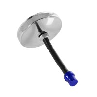 Tuning Tankdeckel 40mm chrom + Entlüftung blau eloxiert für Simson S50 S51 SR50 KR51 Schwalbe