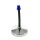 Tuning Tankdeckel 40mm chrom + Entlüftung blau eloxiert für Simson S50 S51 SR50 KR51 Schwalbe