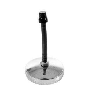 Tuning Tankdeckel 40mm chrom + Entlüftung schwarz eloxiert für Simson S50 S51 SR50 KR51 Schwalbe