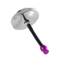 Tuning Tankdeckel 40mm chrom + Entlüftung lila eloxiert für Simson S50 S51 SR50 KR51 Schwalbe