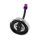 Tuning Tankdeckel 40mm chrom + Entlüftung lila eloxiert für Simson S50 S51 SR50 KR51 Schwalbe