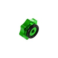 Aluminium CNC Sterngriffmutter Grün eloxiert M6 Haube Motor Abdeckung für Simson Schwalbe KR51 SR50 SR80 Spatz Star Sperber Habicht für MZ ES TS 125 150 175 250