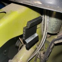 Auflagen Gummis Tank vorn für Simson SR4-4 Habicht...