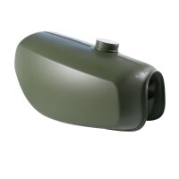 Lackset Tank + Enduro Seitendeckel NVA, armeegrün matt für Simson S51 S50 S70 Kraftstoffbehälter
