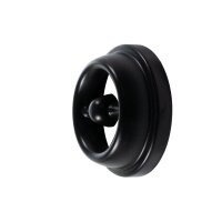 Torpedo Aufsatz Cover schwarz matt für Hupe Signal Horn 12V 6V für Simson KR51/1 KR51/2 Schwalbe Star Sperber Habicht VAPE Tuning Ratte