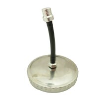 Tuning Tankdeckel 60mm chrom + Entlüftung siber eloxiert für Simson SR4-3 Sperber MZ ES TS ETS ETZ 125 150 250 Motorrad Traktor LKW