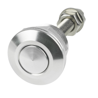 Druckverschluss Silber eloxiert Seitendeckel für...