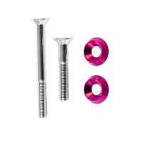 Schrauben pink / rosa Stoßdämpfer M8x75 +M8x50...