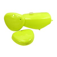Lackset Tank + Seitendeckel gelb rapsgelb für Simson...