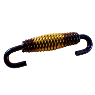 Feder Rainbow für Krümmer Kalotte für Simson S51 S50 S70 S53 KR51 Schwalbe SR50 SR80 SD50 Auspuff Befestigung Kugelflansch