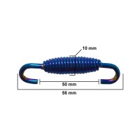 Feder Rainbow für Krümmer Kalotte für Simson S51 S50 S70 S53 KR51 Schwalbe SR50 SR80 SD50 Auspuff Befestigung Kugelflansch
