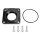 CNC Dichtkappe mit 0-Ring Schwarz für Simson S51 KR51/2 Schwalbe SR50 S70 S83 SR80 S53 Antriebswelle Ritzel