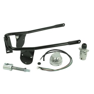 Set Anhängerkupplung Kabel Steckdosen 18mm Kugel für Simson S51 S50 S70